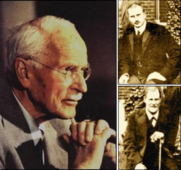 Portrait of the Swiss doctor psychiatrist Carl Gustav Jung (1875-1961)  (Portrait of Carl Jung Swiss psychiatrist and psychotherapist who founded